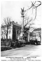 Tilsit, Stadt, Stadtkreis Tilsit Hospitalstraße  Tilsit, Reformierte Kirche, Kriegerdenkmal