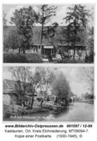 Kastaunen Kr. Elchniederung, Ort, Kreis Elchniederung