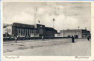 Königsberg (Pr.), Stadtkreis Königsberg Reichsplatz Königsberg (Pr.), Hauptbahnhof XXIV Königsberg, Hauptbahnhof