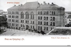 Königsberg (Pr.), Stadtkreis Königsberg Jägerhofstraße 6 Königsberg, Friedrichs-Collegium Königsberg, Schulen