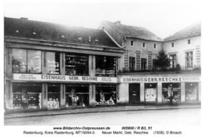 Rastenburg, Stadt, Kreis Rastenburg Neuer Markt 3 - 7