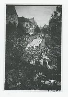 Tilsit, Stadt, Stadtkreis Tilsit Hohe Straße Tilsit, Heimatfest 22.-24.08.1930, Festumzug in der Hohen Straße 