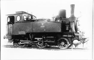 Königsberg (Pr.), Stadtkreis Königsberg  Königsberg (Pr.), Lokomotive 12 der Koenigsberg-Cranzer Eisenbahn KCE 