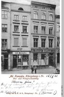 Königsberg (Pr.), Stadtkreis Königsberg Vorstädtische Langgasse (fr. Kronenstraßeḩ Vorstadt嚊� Vorstadt) Königsberg, Bier- und Weingroßhandel Adolf Kempka 