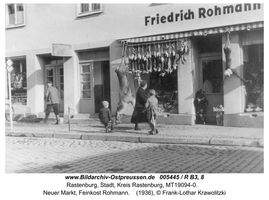 Rastenburg, Stadt, Kreis Rastenburg Neuer Markt