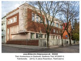 Tilsit, Krankenhaus im Stadtwald, Stadtkreis Tilsit