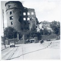 Königsberg (Pr.), Stadtkreis Königsberg  Königsberg (Pr.), Schloß nach der Zerstörung IX Königsberg, Zweiter Weltkrieg und das Ende