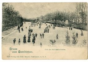 Gumbinnen, Stadt, Kreis Gumbinnen  Gumbinnen, Club der Schlittschuhläufer 