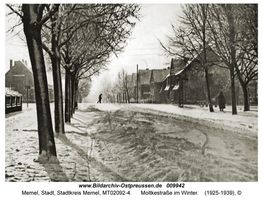 Memel, Stadt, Stadtkreis Memel Moltkestraße