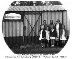 Schneiderende, Kreis Elchniederung 