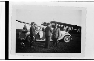 Tilsit, Stadt, Stadtkreis Tilsit  Tilsit, Begrüßung Herrmann Görings auf dem Flugplatz Tilsit Tilsit, Flugplatz Teichort