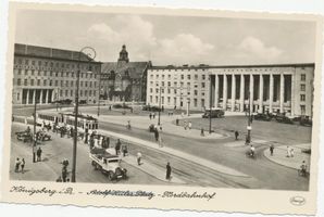 Königsberg (Pr.), Stadtkreis Königsberg Adolf-Hitler-Platz Königsberg (Pr.), Adolf-Hitler-Platz, Nordbahnhof Königsberg, Hansaplatz und Umgebung