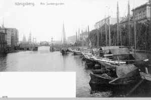 Königsberg (Pr.), Stadtkreis Königsberg Junkergarten Königsberg, Am Junkergarten III Königsberg, Pregel