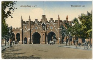 Königsberg (Pr.), Stadtkreis Königsberg  Königsberg, Steindammer Tor X Königsberg, Steindammer Tor