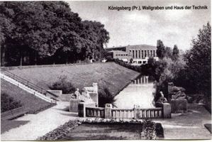 Königsberg (Pr.), Stadtkreis Königsberg  Königsberg, Wallpromenade am Haus der Technik I 