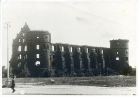 Königsberg (Pr.), Stadtkreis Königsberg  Königsberg (Pr.), Schloß nach der Zerstörung XI Königsberg, Zweiter Weltkrieg und das Ende