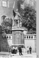 Königsberg (Pr.), Stadtkreis Königsberg Kantstraße (fr. Prinzessinstraße) Königsberg, Kaiser Wilhelm Denkmal II Königsberg, Schloß