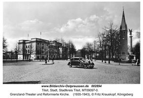 Tilsit, Stadt, Stadtkreis Tilsit Stolbecker Straße  Tilsit, Theater