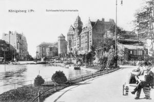 Königsberg (Pr.), Stadtkreis Königsberg Schlossteichpromenade