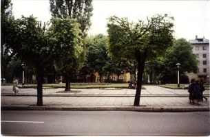Tilsit, Stadt, Stadtkreis Tilsit  Tilsit (Советск), Ehemalige Hohe Straße Ecke Langgasse 