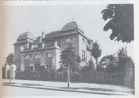 Königsberg (Pr.), Stadtkreis Königsberg Kastanienallee 8 Königsberg,Kastanienallee,  Villa Lewandowski  Königsberg, Stadtteil Amalienau