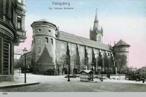 Königsberg (Pr.), Stadtkreis Königsberg  Königsberg, Schloß, Westseite X 