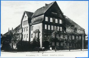 Königsberg (Pr.), Stadtkreis Königsberg  Königsberg (Pr.), Ratshof, Scheffner Schule 