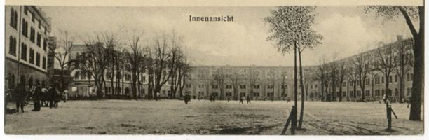 Königsberg (Pr.), Stadtkreis Königsberg Litauer Wallstraße Königsberg (Pr.), Kronprinz-Kaserne, Innenhof Königsberg, Kasernen, Militärisches