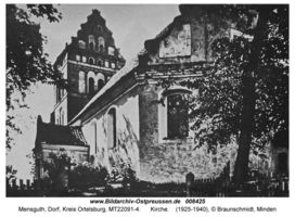 Mensguth Dorf, Kreis Ortelsburg
