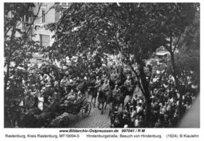 Rastenburg, Stadt, Kreis Rastenburg Hindenburgstraße
