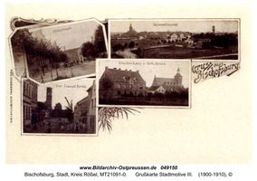 Bischofsburg, Stadt, Kreis Rößel