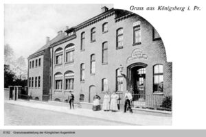 Königsberg (Pr.), Stadtkreis Königsberg  Königsberg, Granuloseabteilung der Königlichen Augenklinik 