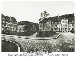 Königsberg (Pr.), Stadtkreis Königsberg   Königsberg, Stadtteil Ponarth