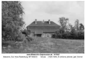 Babziens, Gut, Kreis Rastenburg