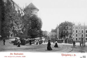 Königsberg (Pr.), Stadtkreis Königsberg  Königsberg, Am Gesekusplatz I Königsberg, Schloß
