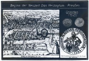 Königsberg (Pr.), Stadtkreis Königsberg  Königsberg (Pr.), Plan von 1580 Königsberg, Stadtteil Kneiphof