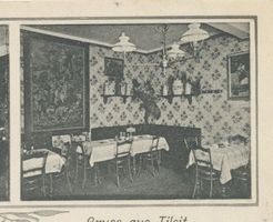 Tilsit, Stadt, Stadtkreis Tilsit Hohe Straße 52 Tilsit, Hohe Str. 52, Restaurant  Zum Kurfürst , Inh. Wilhelm Stillger II 