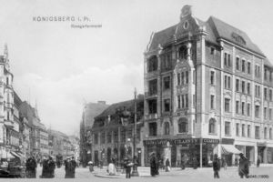 Königsberg (Pr.), Stadtkreis Königsberg Roßgärter Markt Königsberg, Roßgärter Markt, Vorderroßgarten 