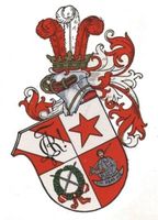 Königsberg (Pr.), Stadtkreis Königsberg  Königsberg (Pr.), Wappen der Akademischen Ruderverbindung Alania Königsberg Königsberg, Studentenverbindungen, Korporationen