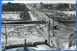 Königsberg (Pr.), Stadtkreis Königsberg  Königsberg, Blick über das ehemalige Bismarckdenkmal Richtung Kneiphof Königsberg, Zweiter Weltkrieg und das Ende