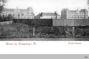 Königsberg (Pr.), Stadtkreis Königsberg  Königsberg, Pionierkaserne Königsberg, Kasernen, Militärisches