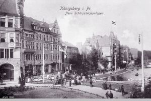 Königsberg (Pr.), Stadtkreis Königsberg Münzplatz Königsberg, Neue Schloßteichanlagen Königsberg, Schloßteich