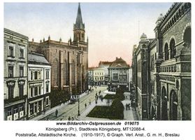 Königsberg (Pr.), Stadtkreis Königsberg Poststraße