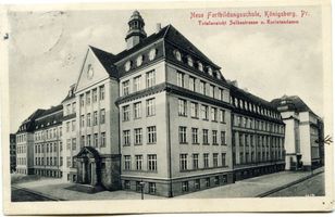 Königsberg (Pr.), Stadtkreis Königsberg Korinthendamm 18 Königsberg, Fortbildungsschule I Königsberg, Schulen