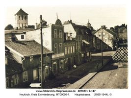 Neukirch, Ort, Kreis Elchniederung Hauptstraße