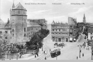 Königsberg (Pr.), Stadtkreis Königsberg  Königsberg, Blick über den Münzplatz in die Schloß - u. Junkerstraße 