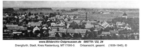 Drengfurth, Stadt, Kreis Rastenburg