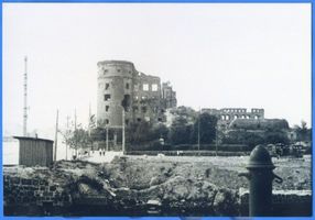 Königsberg (Pr.), Stadtkreis Königsberg  Königsberg (Pr.), Schloß nach der Zerstörung III Königsberg, Zweiter Weltkrieg und das Ende