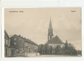 Kuckerneese, Ort, Kreis Elchniederung Am Markt Kaukehmen, Markt Kuckerneese, Am Markt