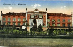 Königsberg (Pr.), Stadtkreis Königsberg Paradeplatz 1 Königsberg (Pr.), Universität XXVII Königsberg, Universität